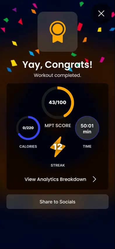 Workout Performance