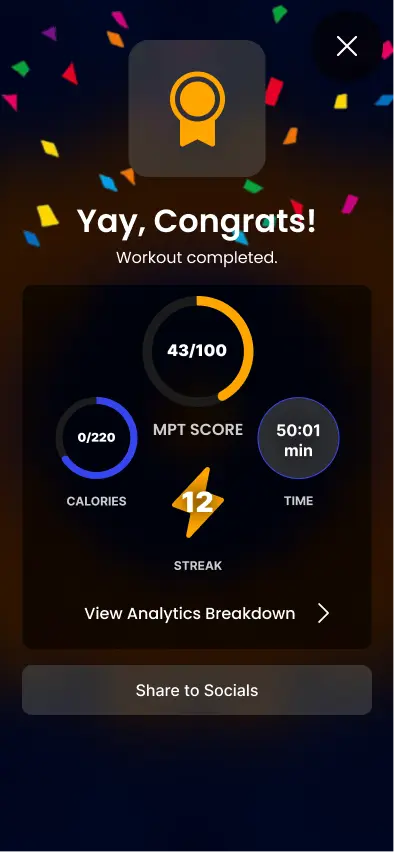 Workout Performance
